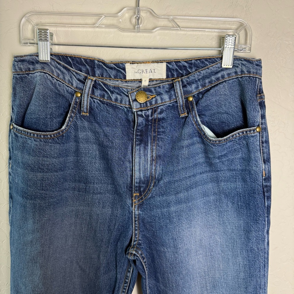 The GREAT. The Relaxed Nerd Crop Jean Size 27 - Picture 3 of 13